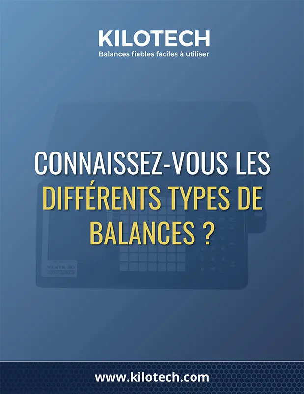 Différents types de balances pdf