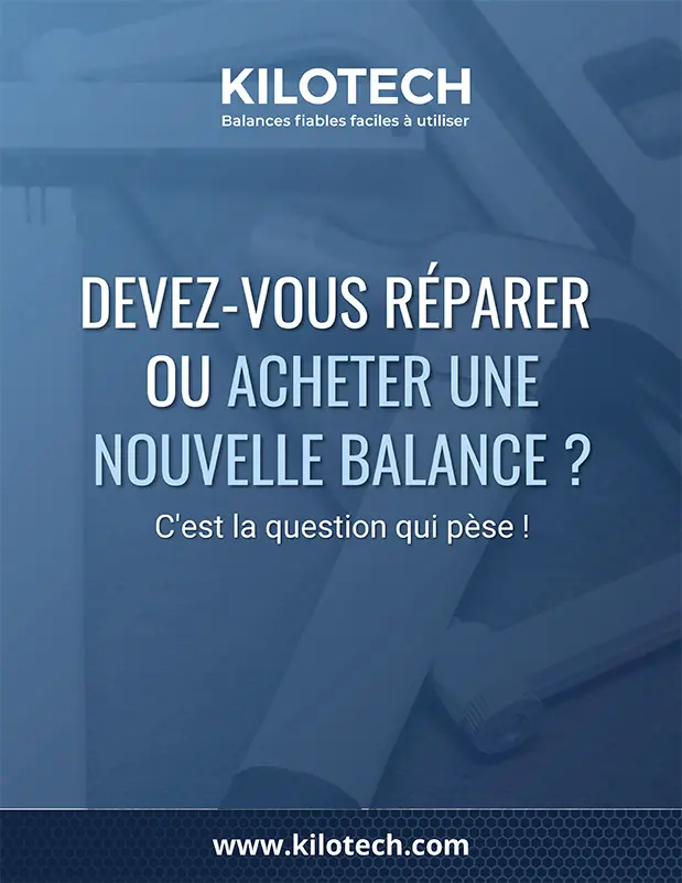 Réparer ou acheter une nouvelle balance aperçu du pdf